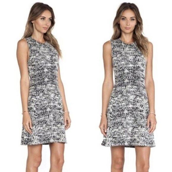 Theory Alancy C Dress in Tweedscape - Picture 2 of 4